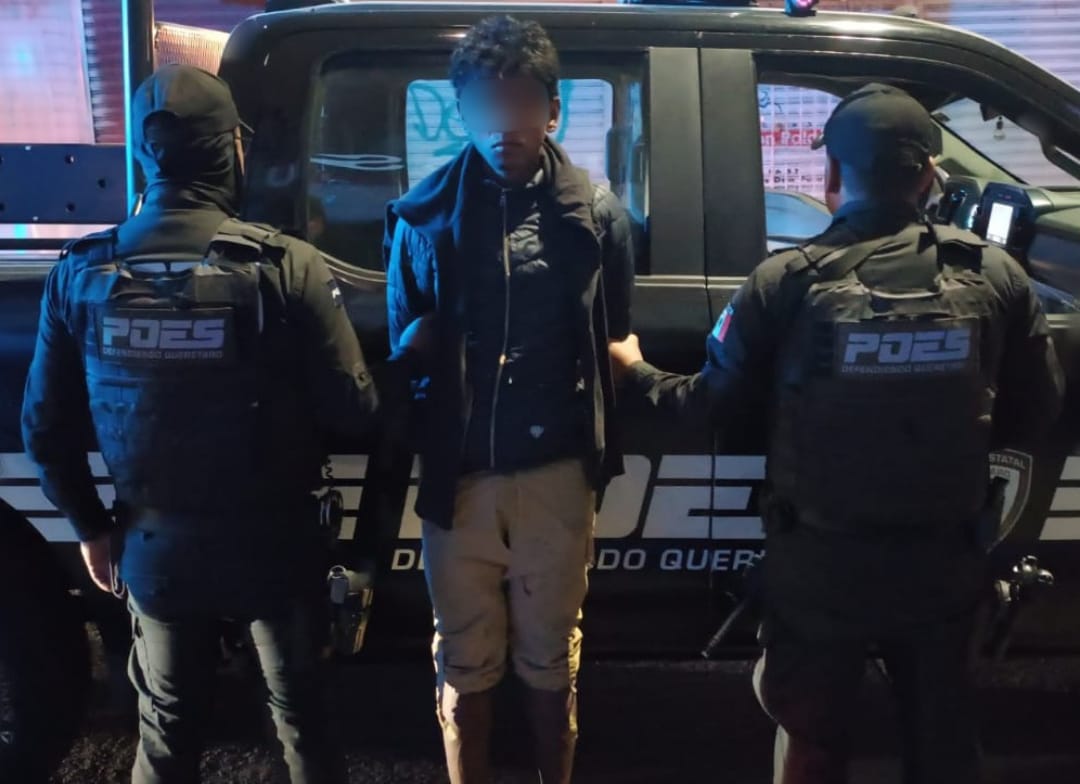Hombre detenido por agredir a una mujer en el Centro Histórico
