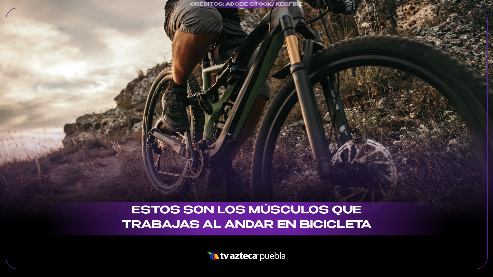 Estos son los músculos que trabajas al andar en bicicleta y sus beneficios