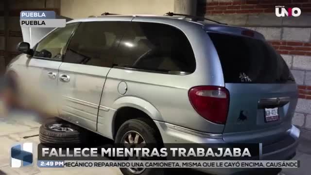 Hombre murió aplastado por camioneta en San Baltazar Tetela, Puebla
