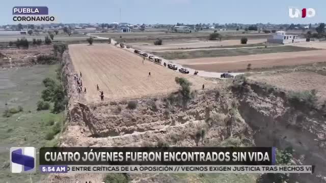Hallan vehículo con cuatro jóvenes sin vida al fondo de mina en Coronango