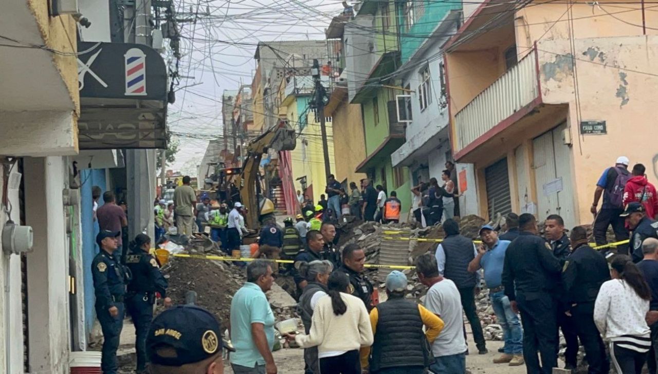 Derrumbe de una obra en la alcaldía Álvaro Obregón deja un trabajador ...
