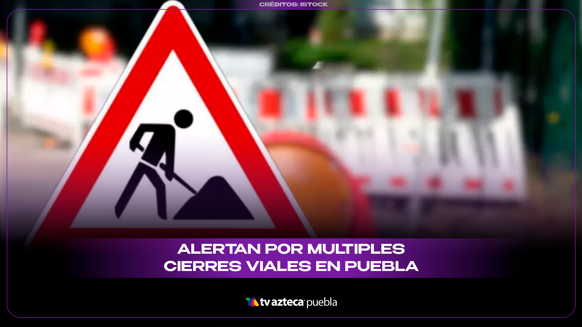 Cierres viales hoy en Puebla complican el tránsito en el Centro Histórico.