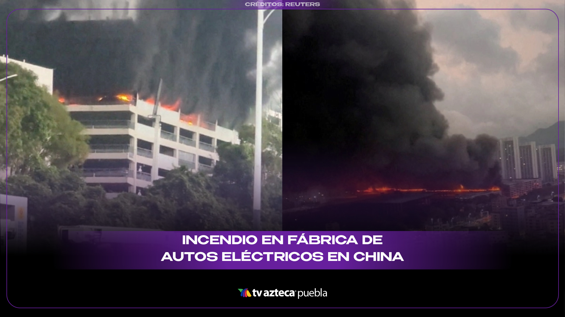 Incendio en fábrica de autos eléctricos en China desata alarma por riesgo de baterías