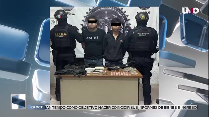 Detienen a presuntos generadores de violencia con armas y drogas en ...