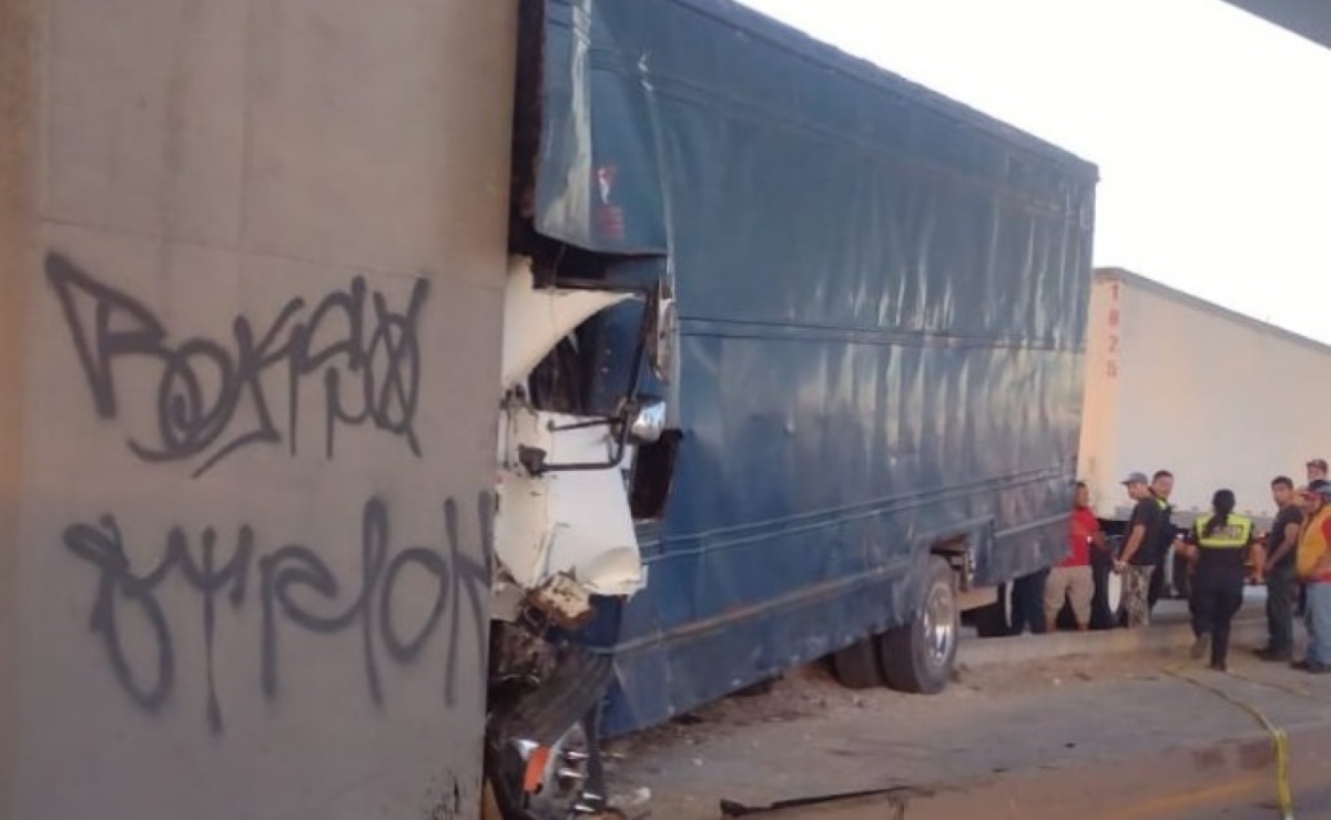 Choque múltiple colapsó tráfico en la autopista México-Puebla