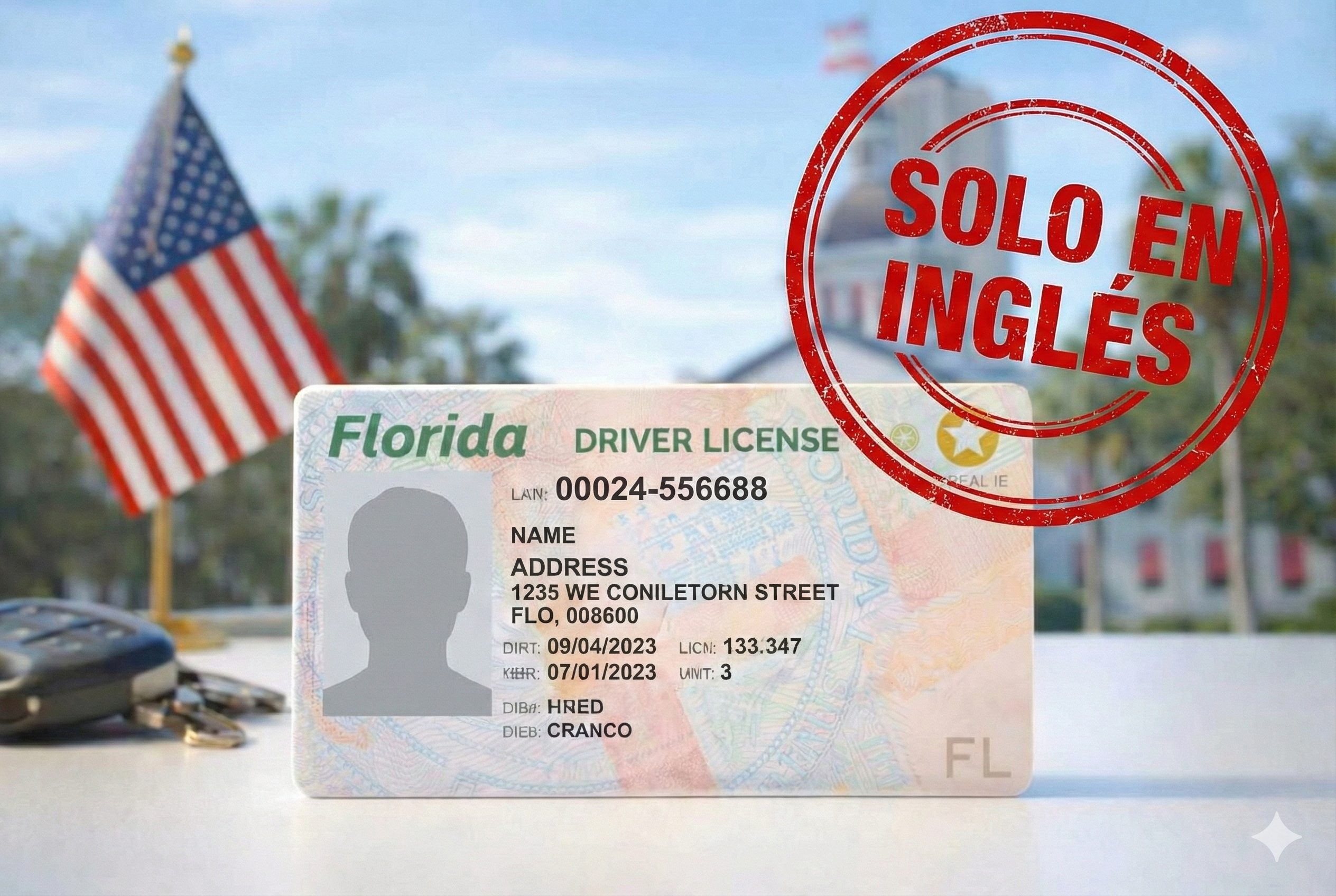 Sin inglés no hay licencia: Florida elimina el español en los exámenes