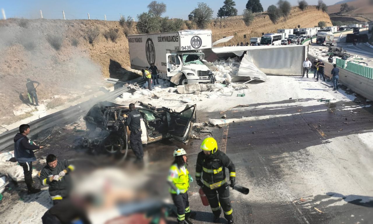VIDEO: ¿Qué pasó en la autopista México-Puebla hoy 31 de mayo? Reportan ...