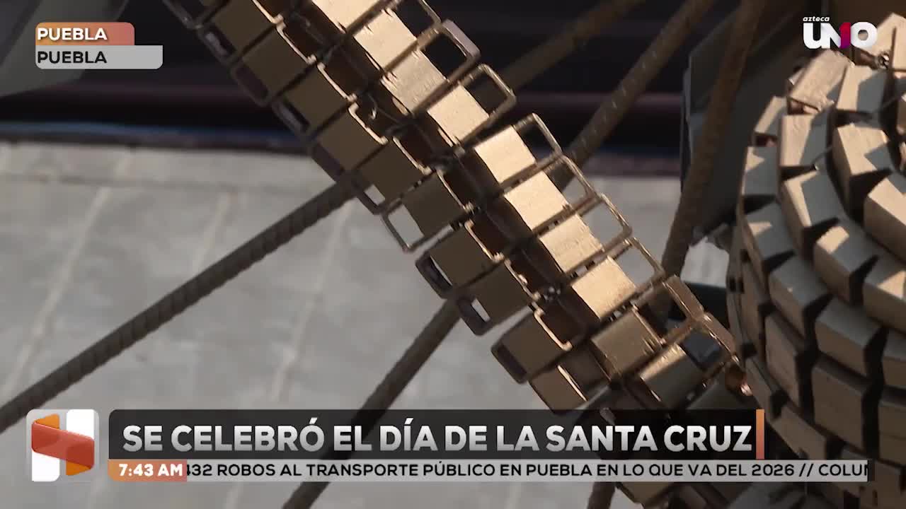Concurso de cruces en Puebla destacó talento y tradición del Día de la Santa Cruz
