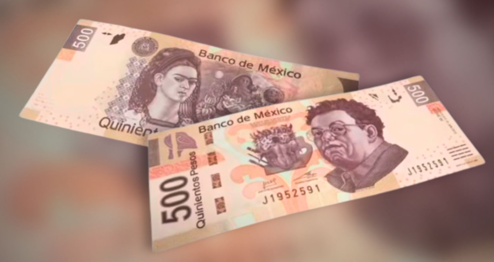 ¿Cómo es el billete de Frida Kahlo y Diego Rivera que se vende hasta en ...