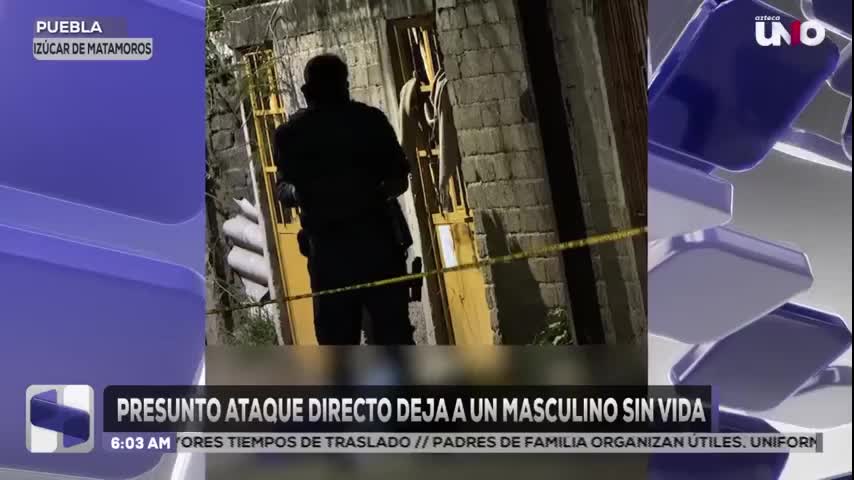 Se resistió a un asalto y terminó baleado en calles de Izúcar de Matamoros