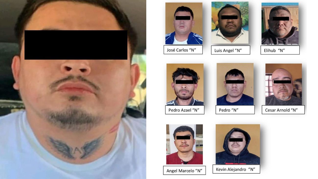 Capturan a Antonio "N" y 8 integrantes del Cártel del Golfo; aseguran armas y vehículos