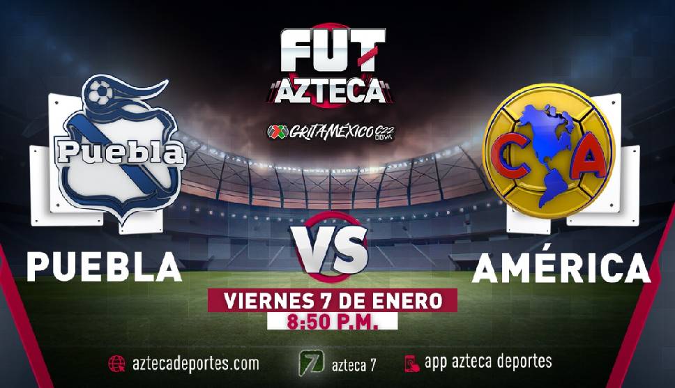 Dónde ver en Vivo el partido de la Liga Mx Puebla vs América