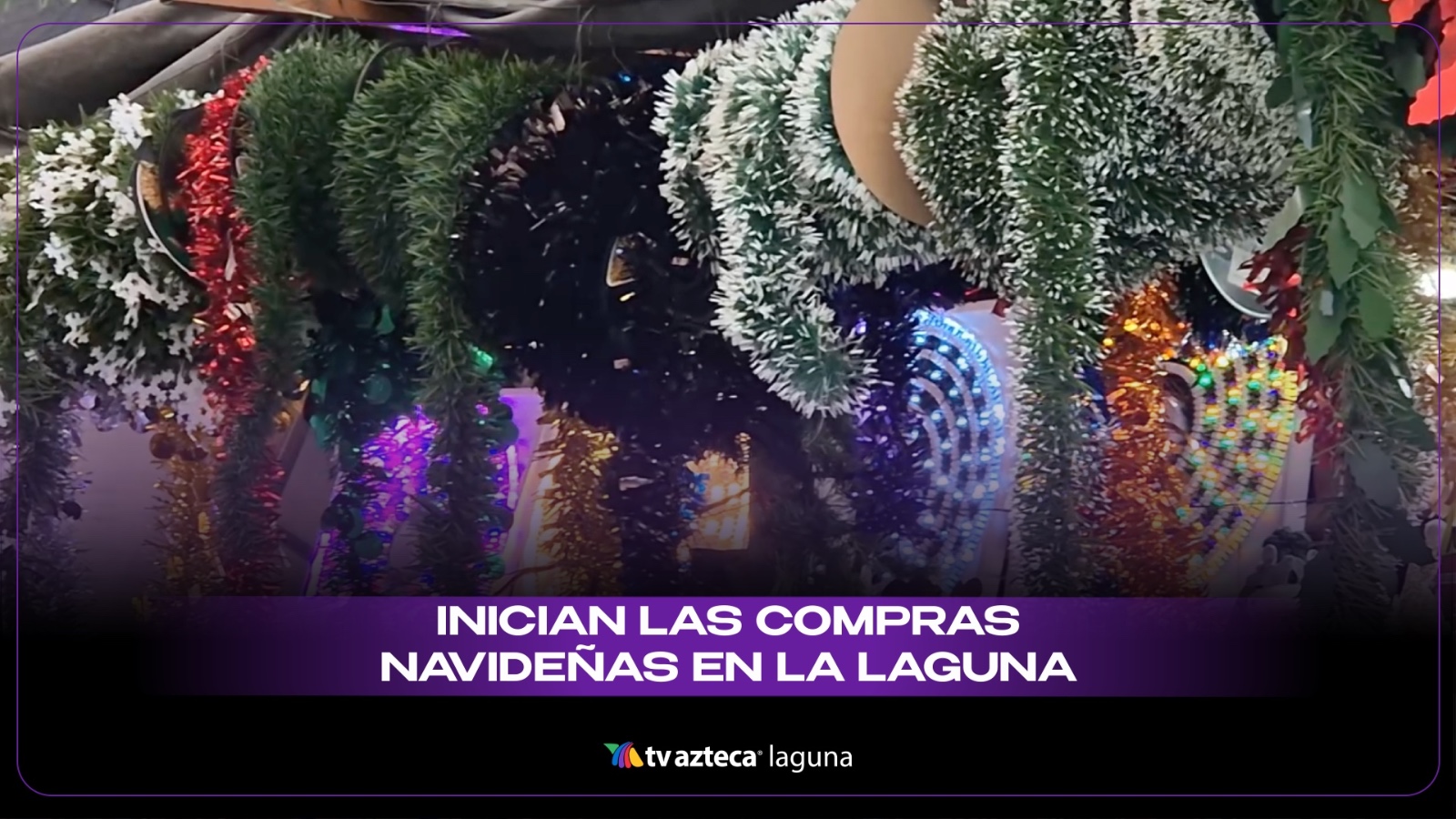 Compras navideñas en Torreón: Familias inician decoración de hogares