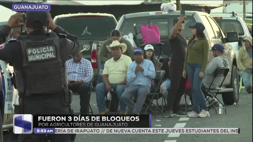 Así se vivieron los BLOQUEOS en carreteras de Guanajuato octubre 2025