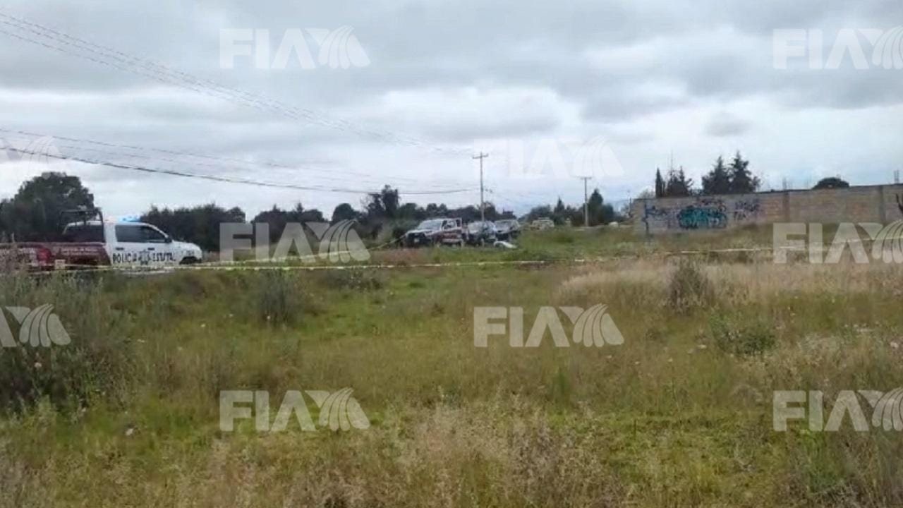 Hallan cuerpo en terrenos de San Miguel Canoa en Puebla, entre Puebla y Tlaxcala