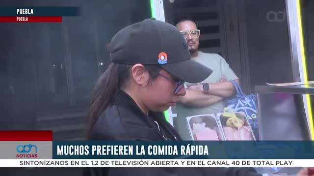 Opción cotidiana: Puestos de comida rápida