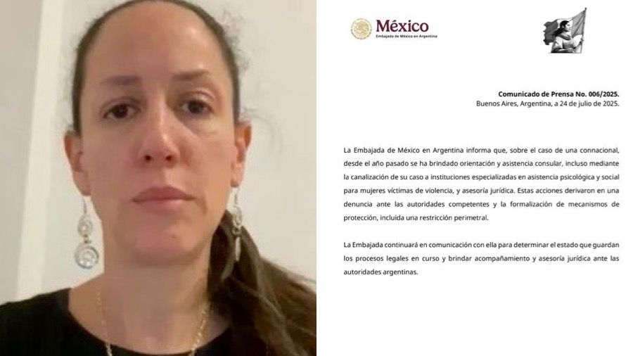 Mexicana denuncia presunta violencia de diplomático en Argentina; embajada responde