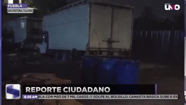 Habitantes de San Cristóbal Tulcingo reportan desechos animales en vía pública