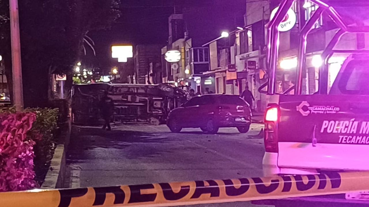 Balacera en Tecamachalco deja un muerto y dos heridos