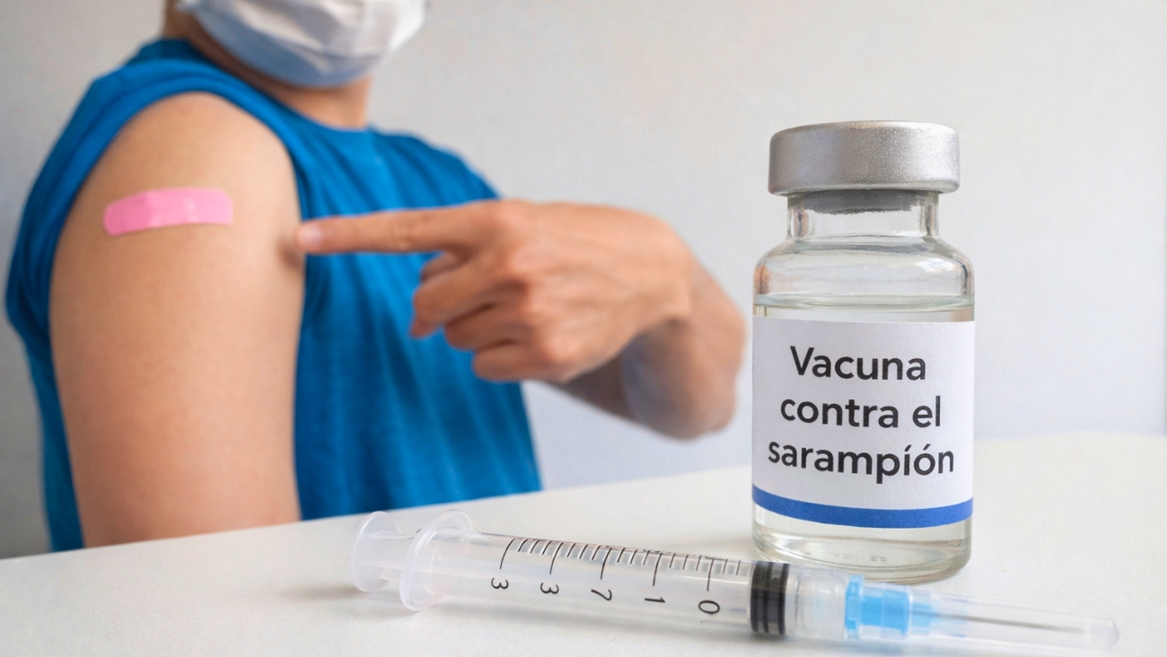 Entre mitos y ciencia, estos son los efectos secundarios más comunes de la vacuna contra el sarampión