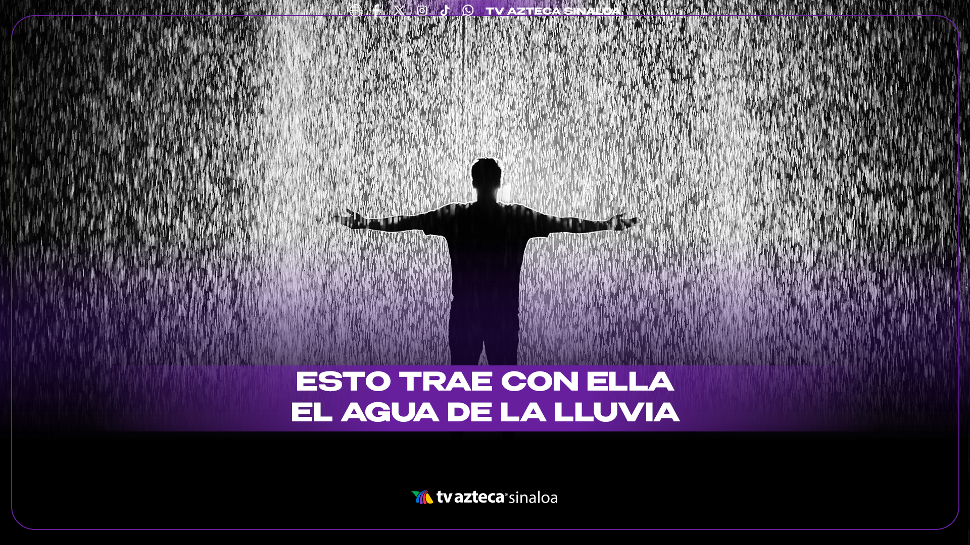 ¿Es pura el agua de lluvia? lo que debes saber antes de bañarte en la ...