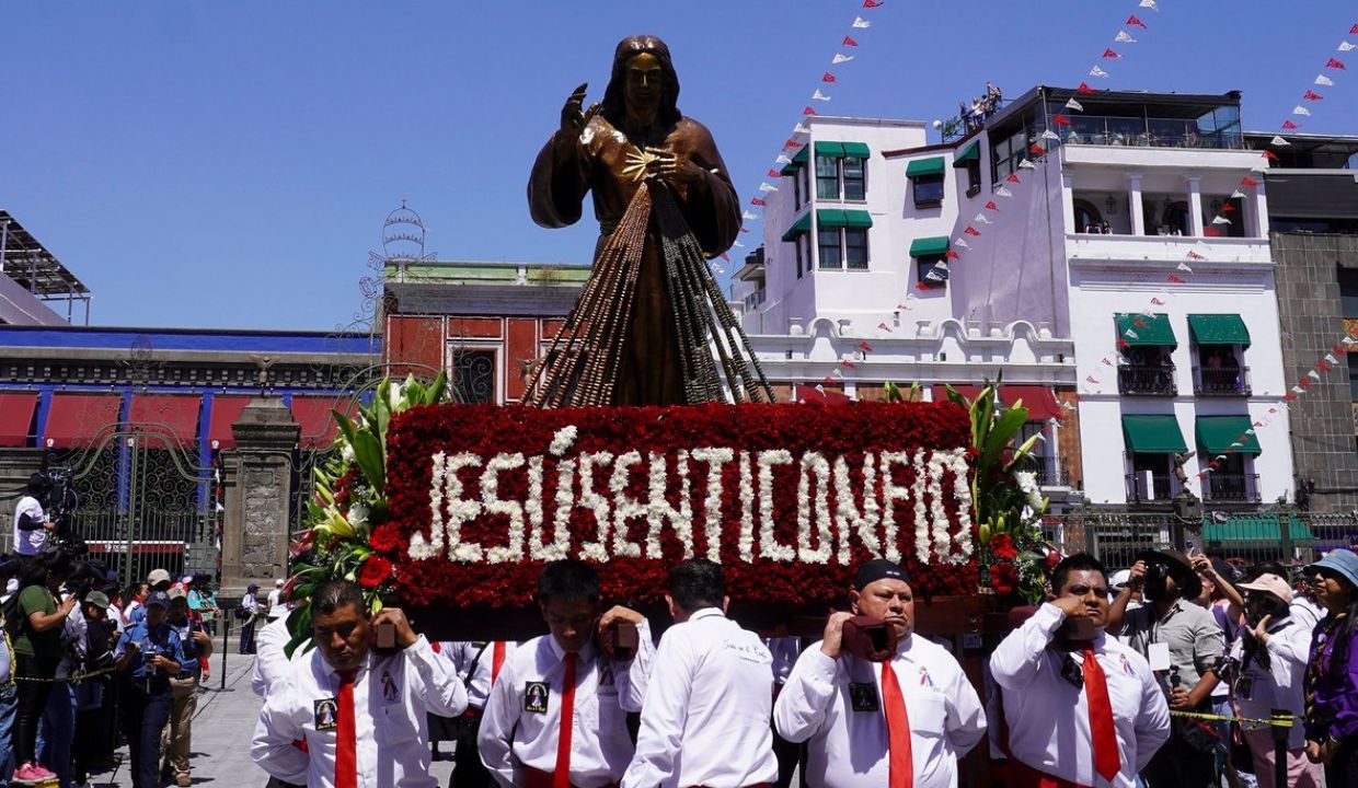 Estas son las actividades que habrá por la fiesta de la Divina Misericordia en Puebla