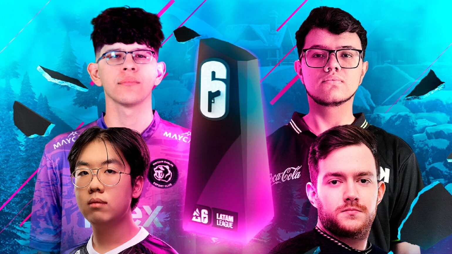 Clasificados al Final Four de la BLAST R6 Latam 2024