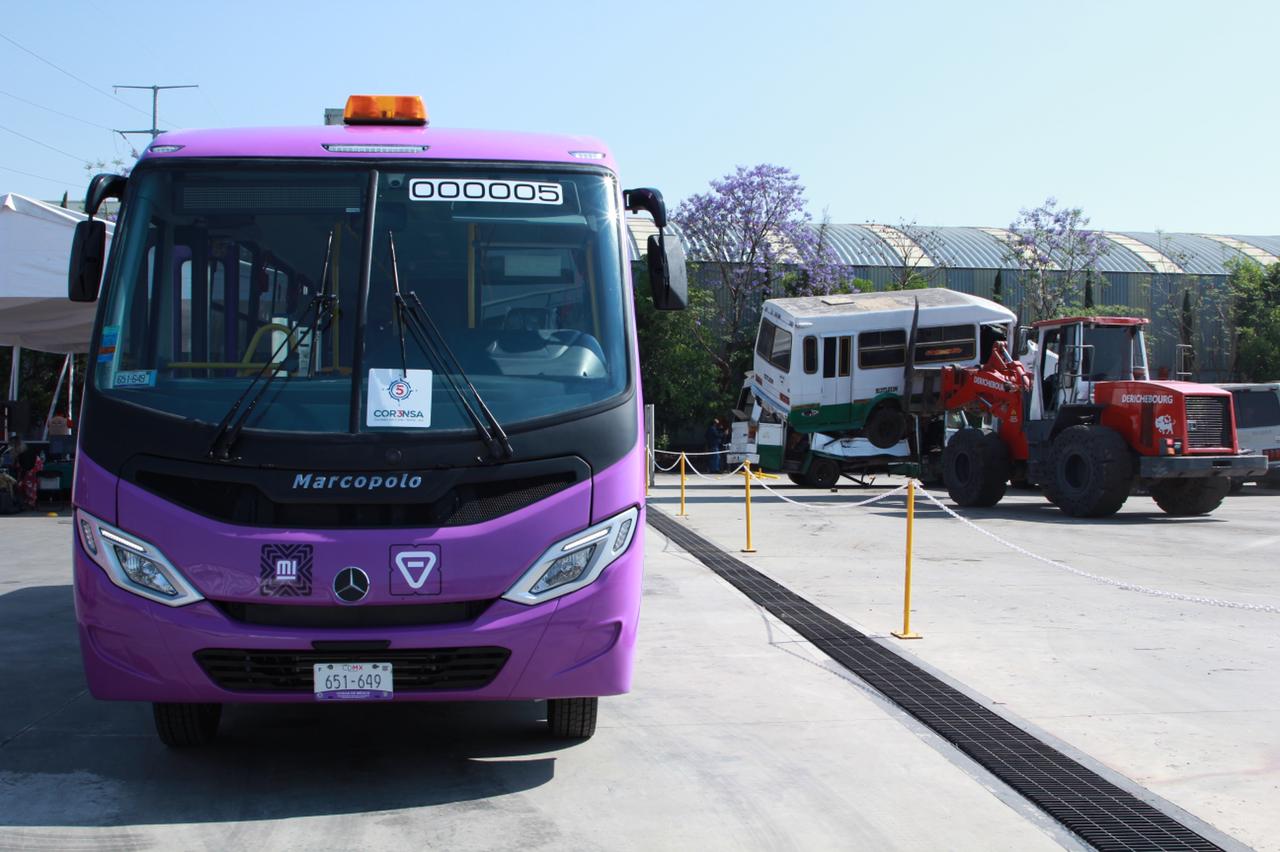 Microbus Df CDMX sustituirá 6 mil microbuses con unidades modernas