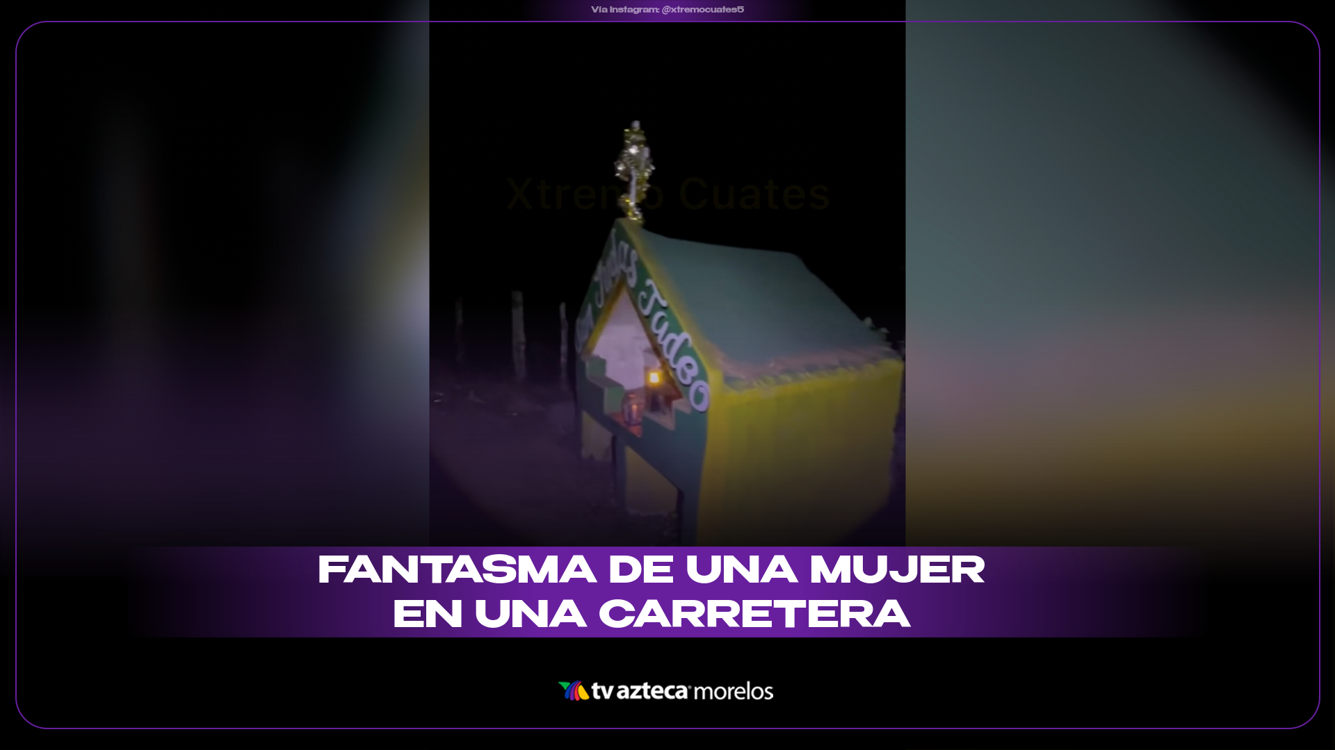 Fantasma de una mujer en carretera pide ayuda