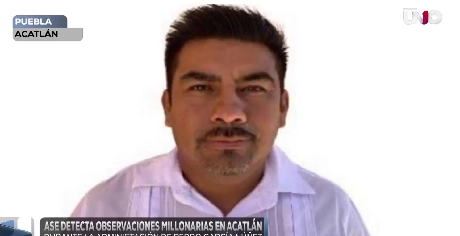 La Auditoría Superior del Estado en Puebla detectó irregularidades por 17.4 millones de pesos en el municipio de Acatlán Osorio durante la gestión de Pedro García Núñez