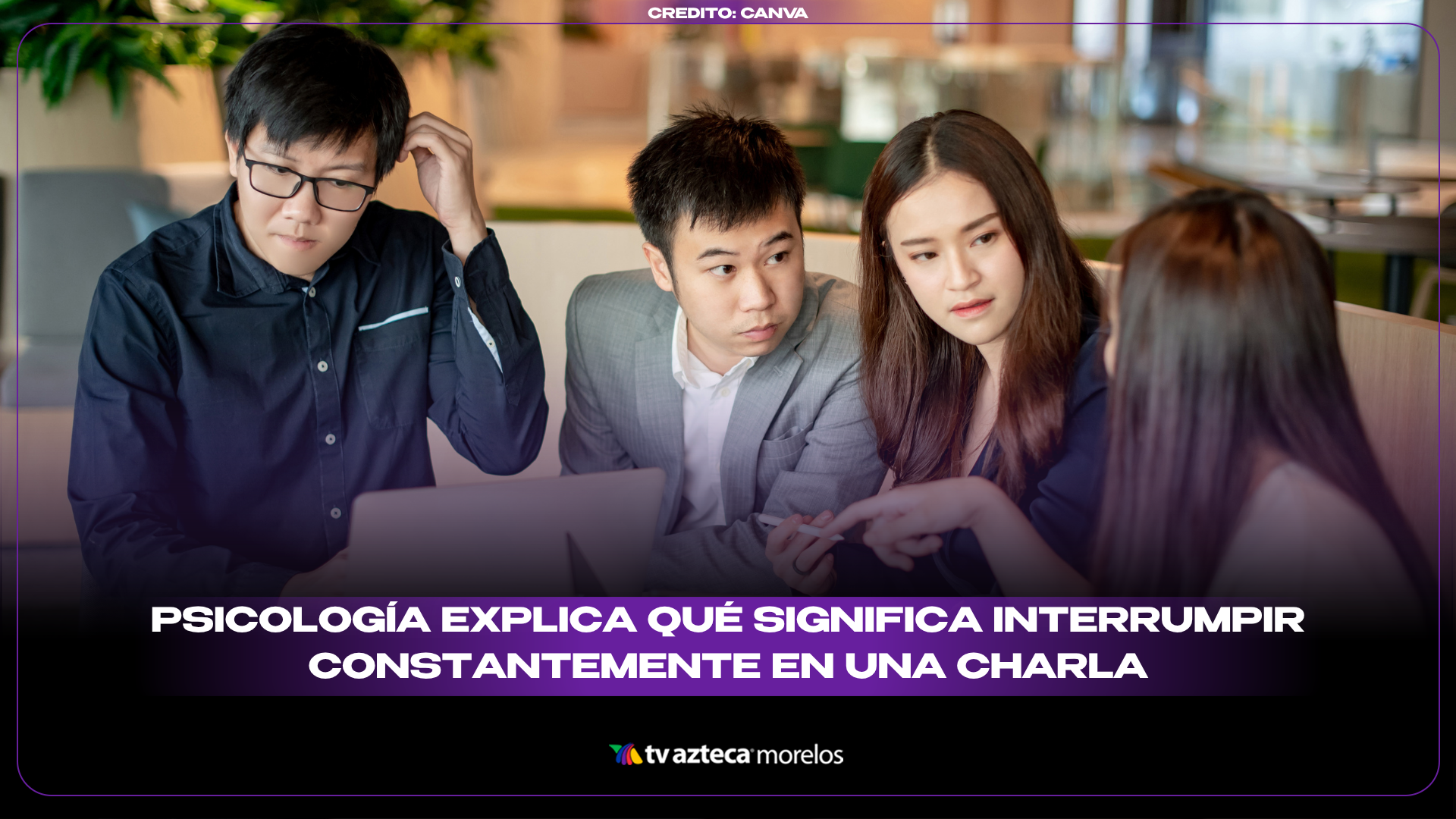 Psicología explica qué significa interrumpir constantemente en una charla