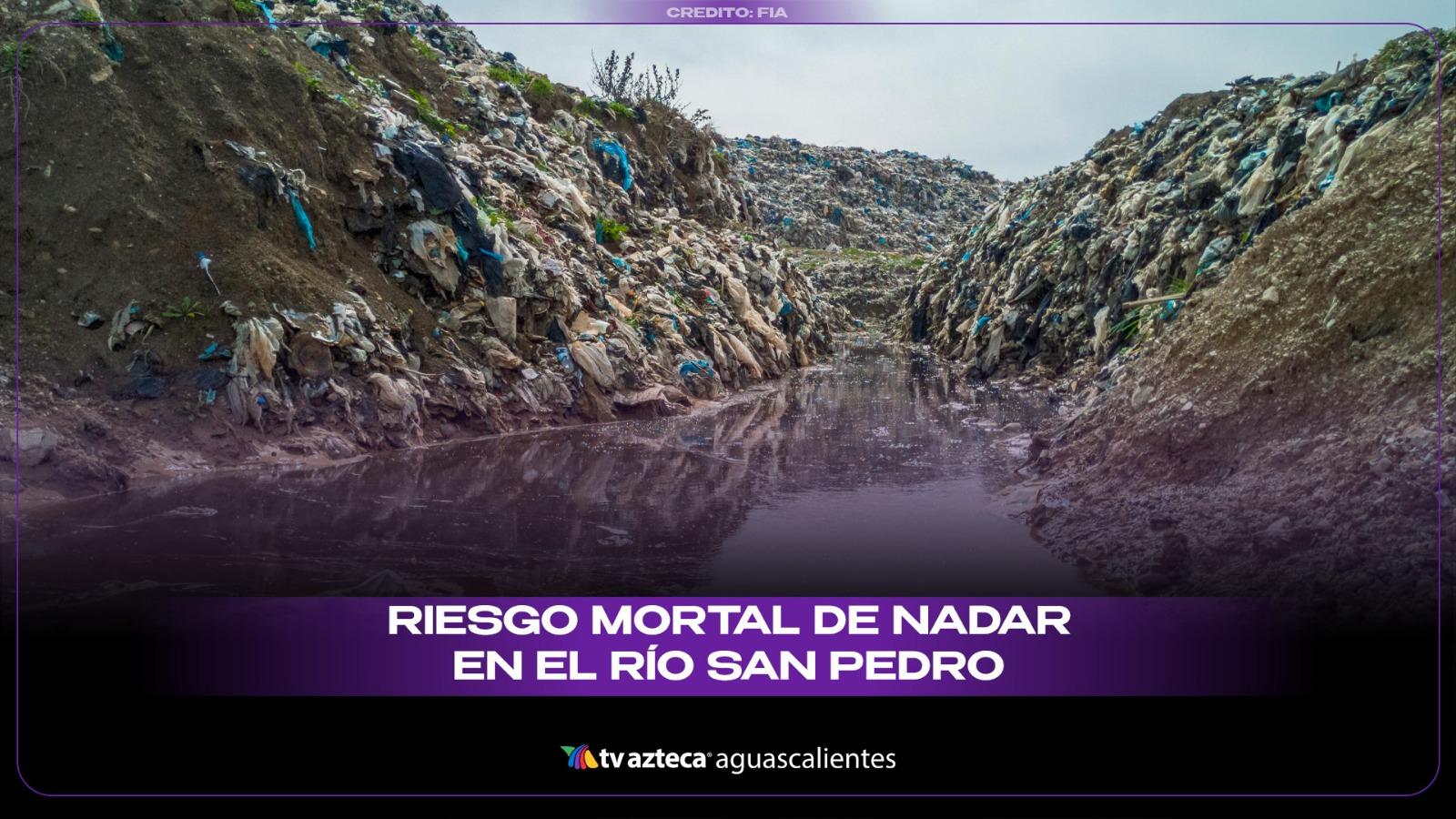 ¿Por qué es peligroso nadar en el Río San Pedro en Aguascalientes? Lo ...