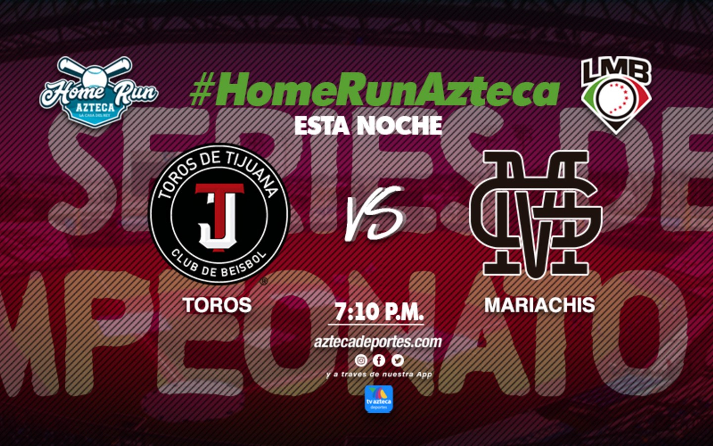 Toros Mariachis Serie de Campeonato Zona Norte LMB EN VIVO - Vimarsana News