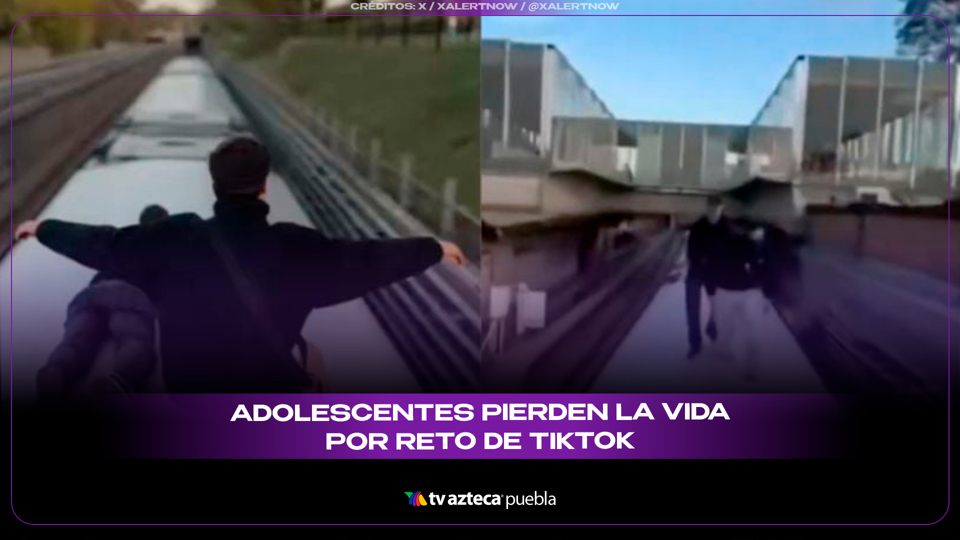 Reto viral con tren en movimiento deja jovenes sin vida y genera alerta en redes