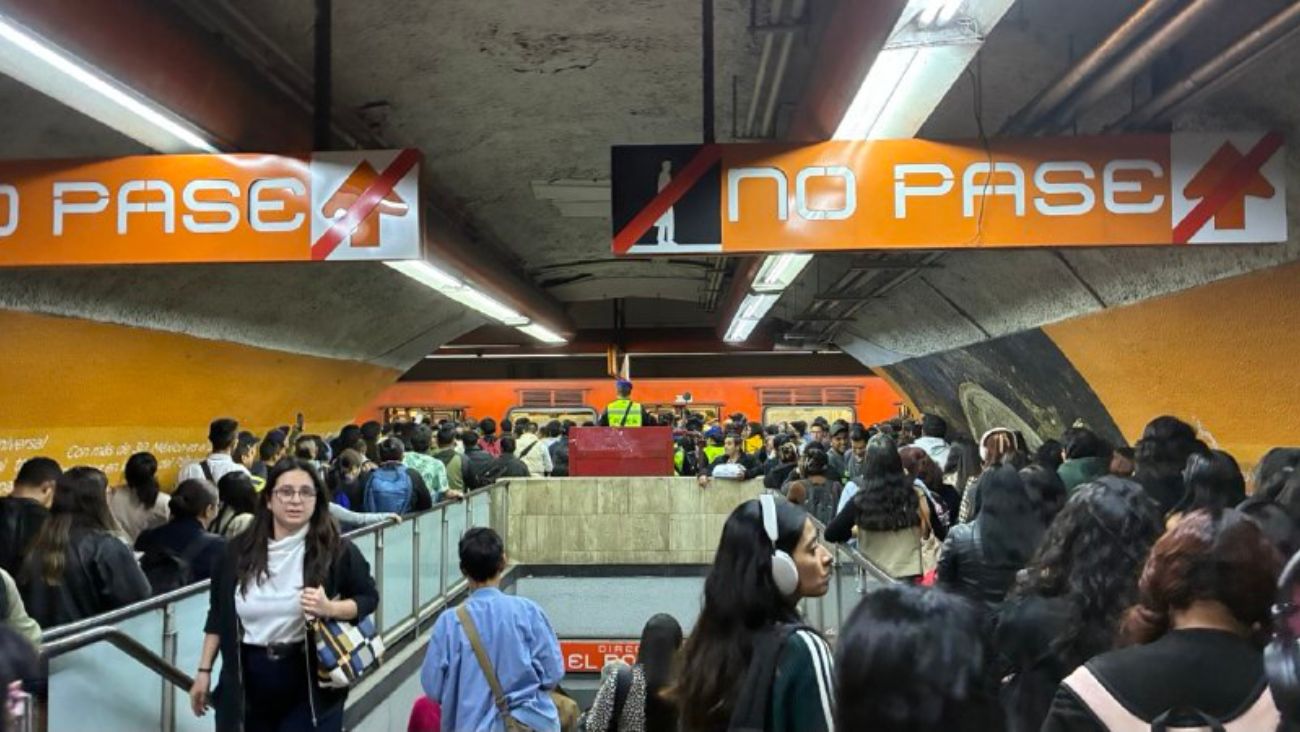 Metro y Metrobús CDMX hoy; 5 líneas saturadas y estaciones cerradas hoy martes 17 de marzo
