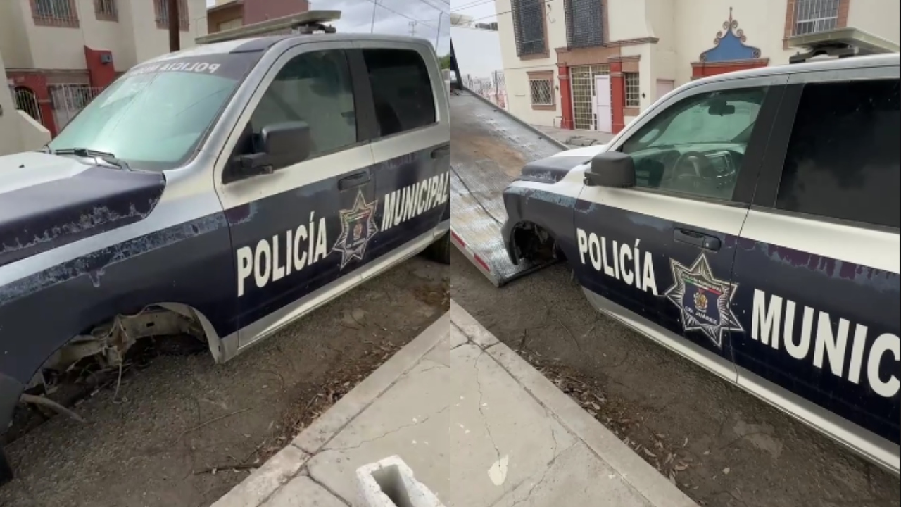 Roban y desvalijan patrulla en Ciudad Juárez; buscan a responsables del ...