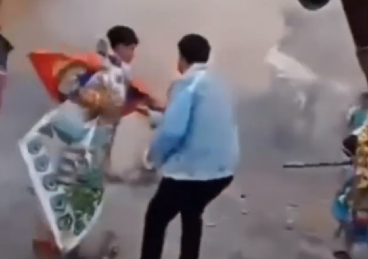 Carnaval de Huejotzingo 2024: Captan momento en el que danzante arde en ...