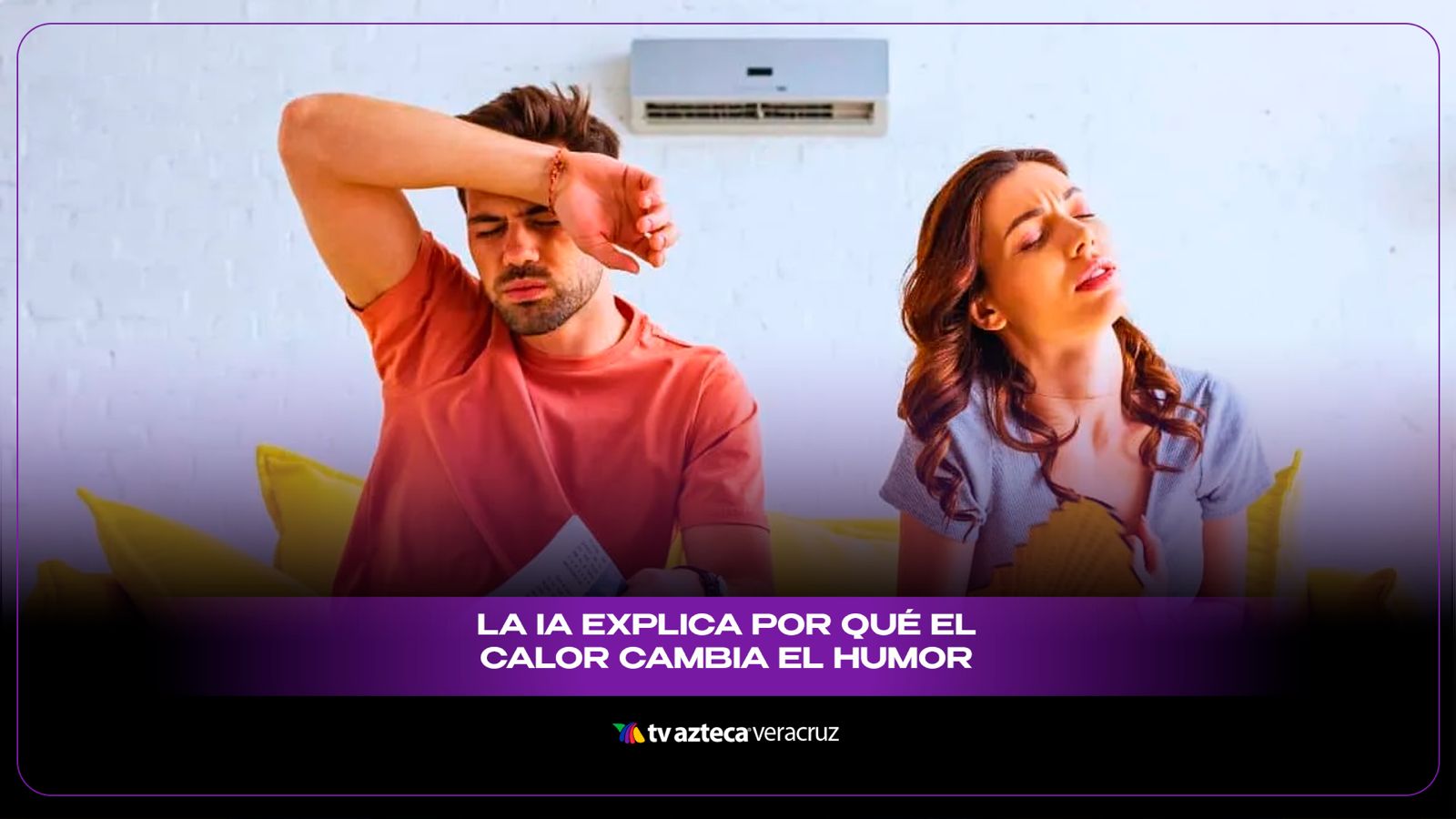 ¿Por qué razón el calor te cambiar el humor? Esto dice la IA