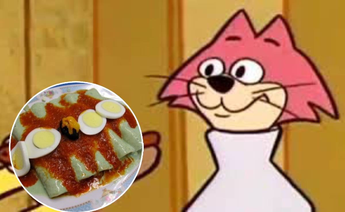 ¿Por qué Cucho de Don Gato y su Pandilla solo "come papadzul"?