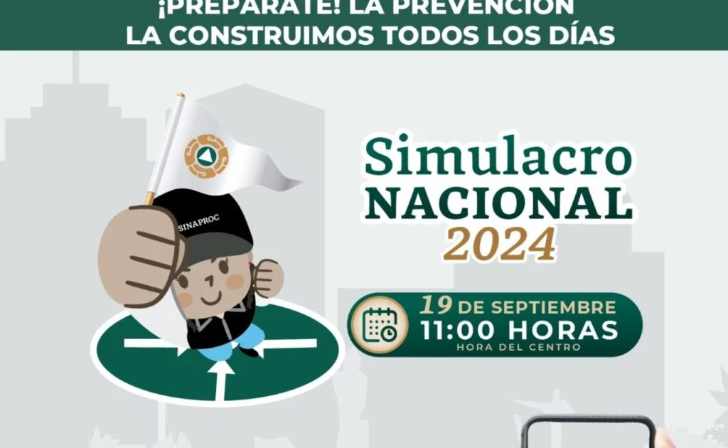 Simulacro 19 de septiembre de 2024: propósito del simulacro y hora en ...