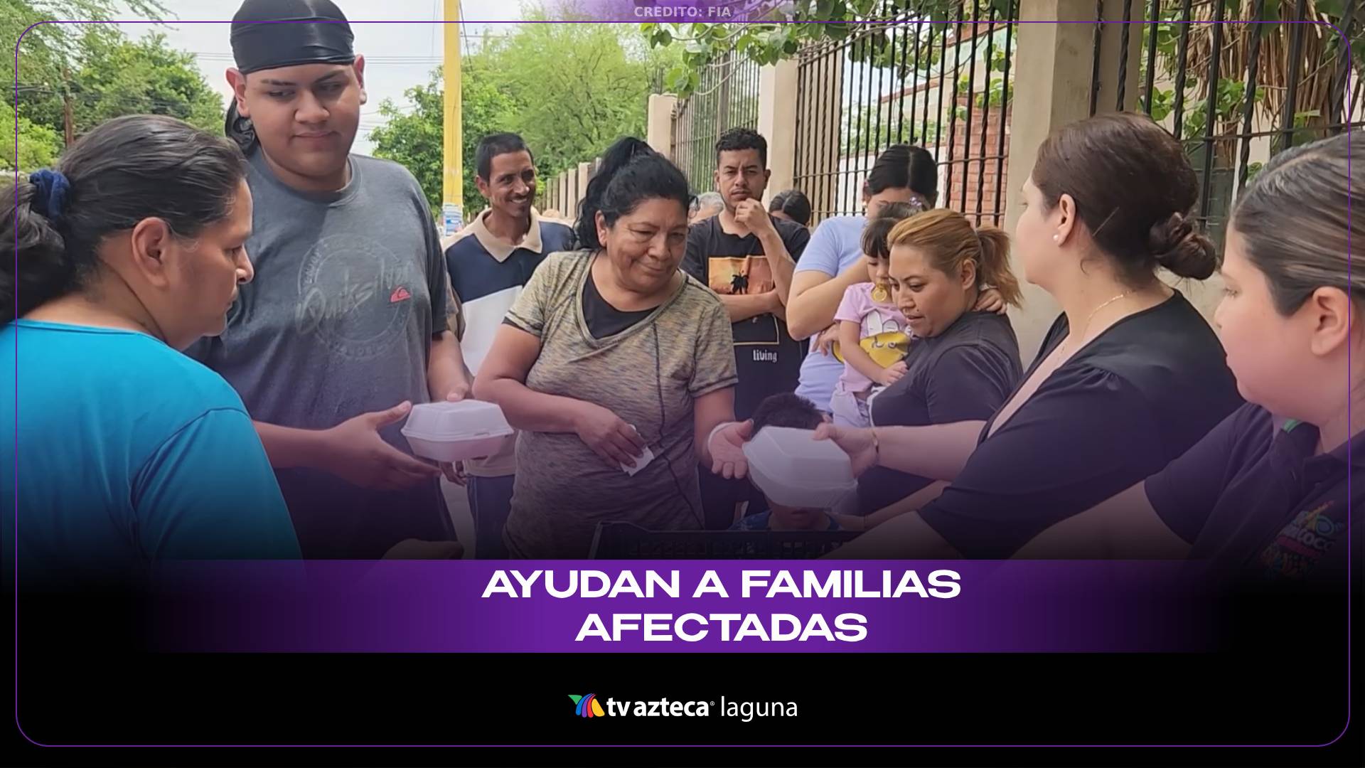 Torreón: Mujeres solidarias entregan comida a familias afectadas por ...