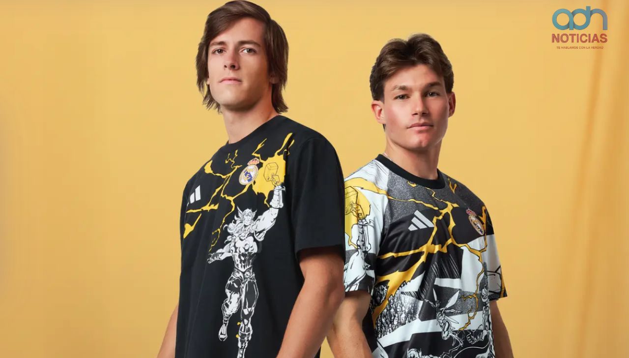 ¡Ahora si son superhéroes! Así es la nueva línea del Real Madrid inspirada en Marvel