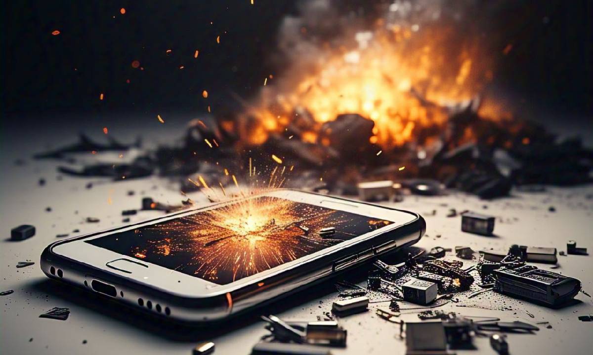 Explota celular en bolsillo de mujer ¿Qué le pasó?