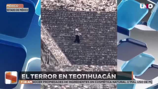 Ataque armado en Teotihuacán es captado desde globo aerostático