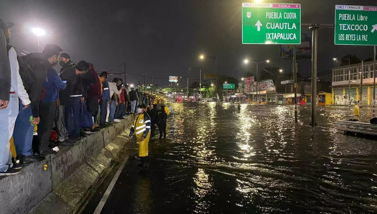 ¿Qué línea del Metro CDMX se inunda?