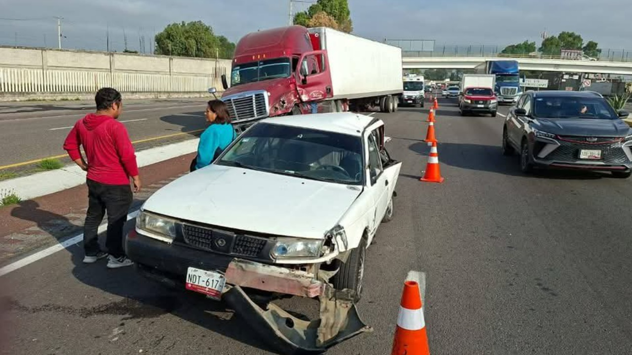 Autopista México-Puebla hoy 9 de junio de 2025: Reportan fuerte accidente