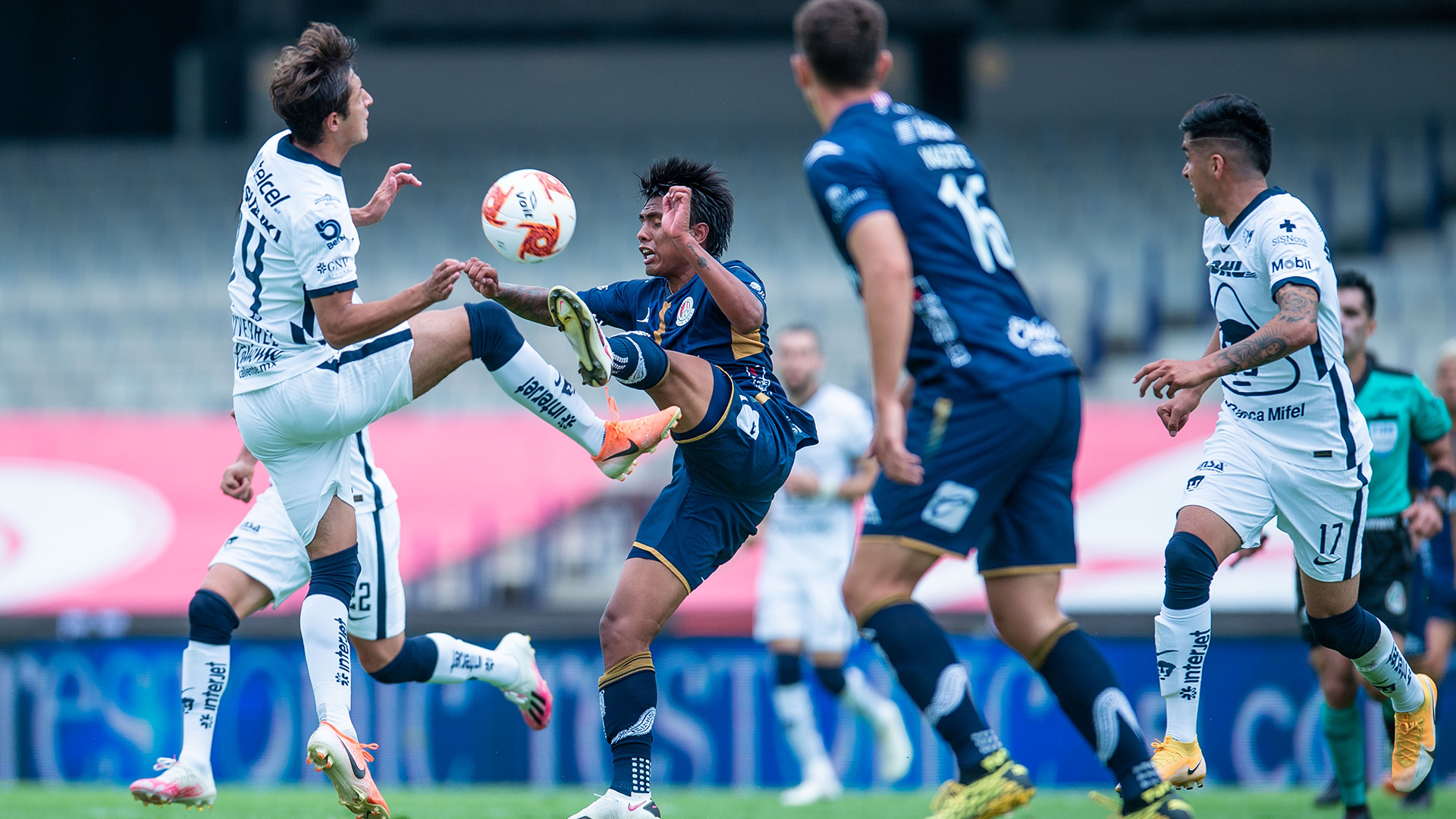 Atlético de San Luis vs Pumas cobertura en vivo | Liga BBVA MX