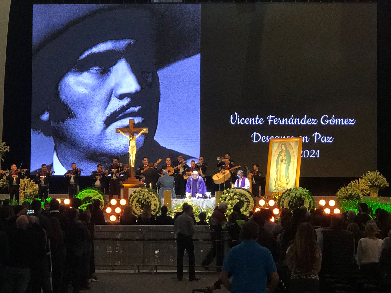 Último adiós a Vicente Fernández: ¡Viva Vicente para siempre!