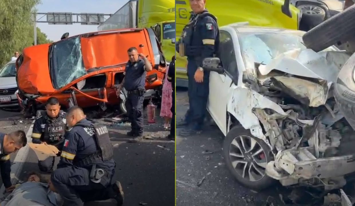 VIDEO: Carambola en carretera deja un muerto y al menos 13 lesionados HOY