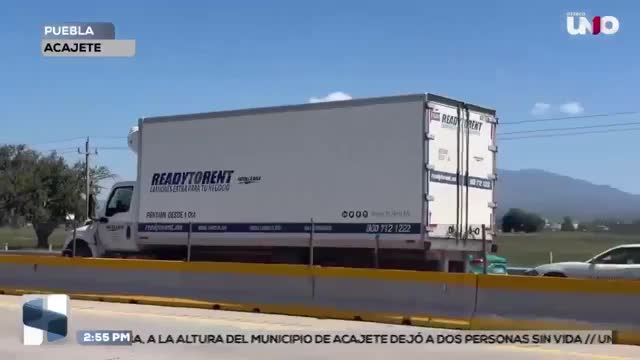 Se registra tráfico accidente en la autopista Puebla-Córdoba